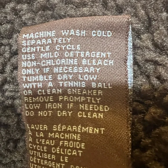 Koolaburra Brown Shearling Jacket - Picture 5 of 6